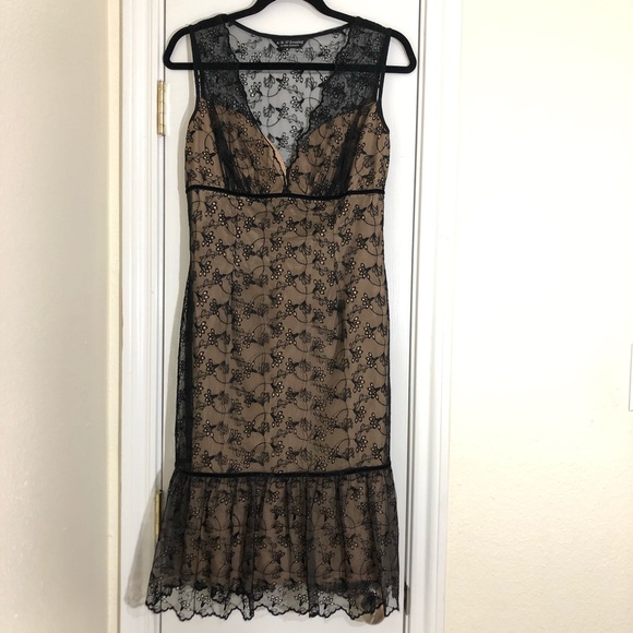 A.B.S. Evening by Allen Schwartz | Black Dress SzM - Picture 2 of 6